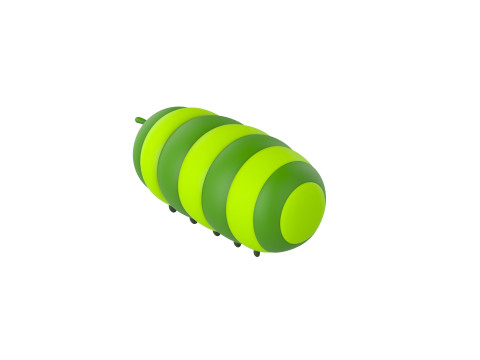 Character204 Caterpillar Modelo 3D