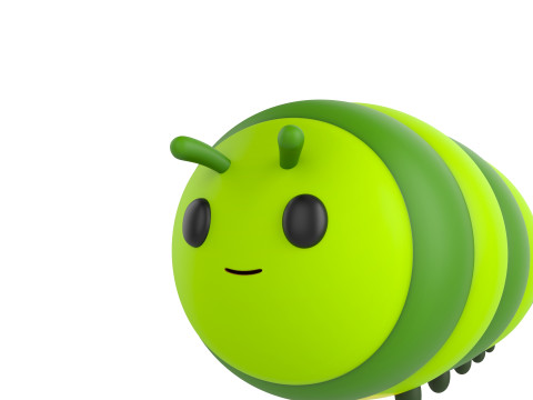 Character204 Caterpillar Modelo 3D