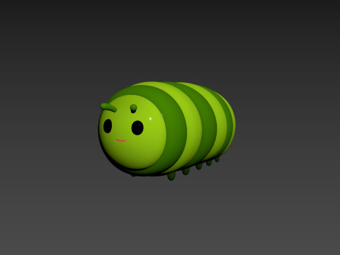 Character204 Caterpillar Modelo 3D
