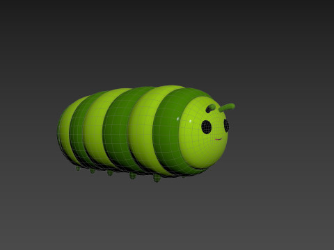 Character204 Caterpillar Modelo 3D