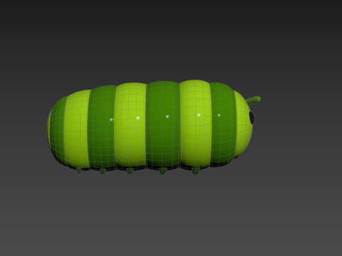 Character204 Caterpillar Modelo 3D