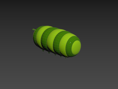 Character204 Caterpillar Modelo 3D