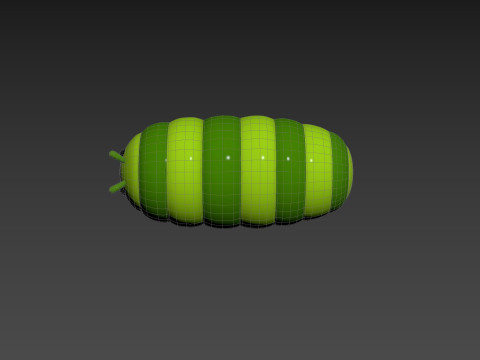 Character204 Caterpillar Modelo 3D