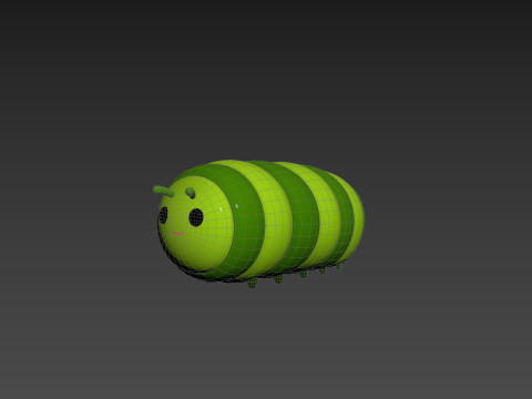 Character204 Caterpillar Modelo 3D