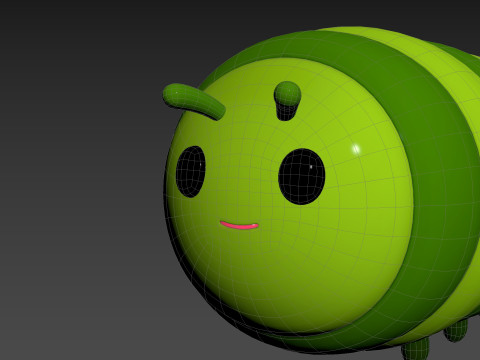 Character204 Caterpillar Modelo 3D