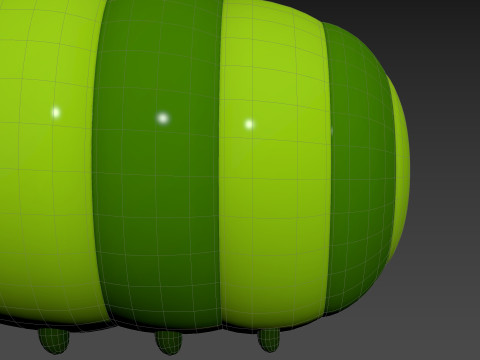 Character204 Caterpillar Modelo 3D