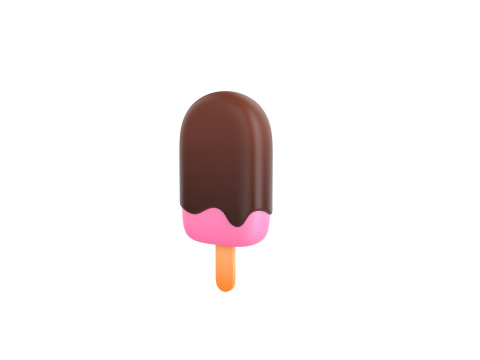 Prop208 Popsicle 3D Model
