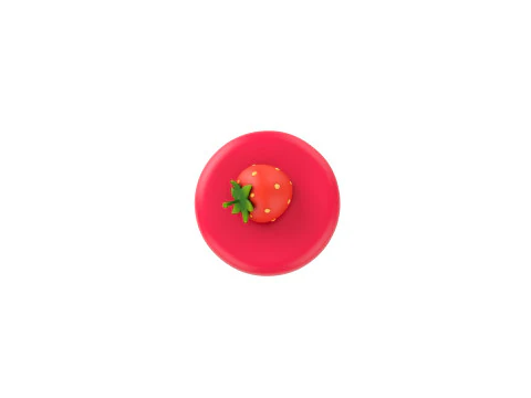 Prop209 Strawberry Cheesecake 3D Model