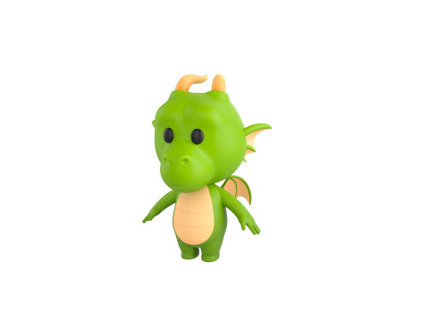 Character205 Dragon 3Dモデル