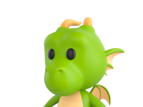 Character205 Dragon Modello 3D
