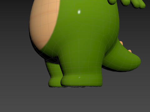 Character205 Dragon Modello 3D