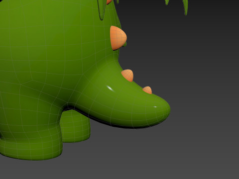 Character205 Dragon Modello 3D