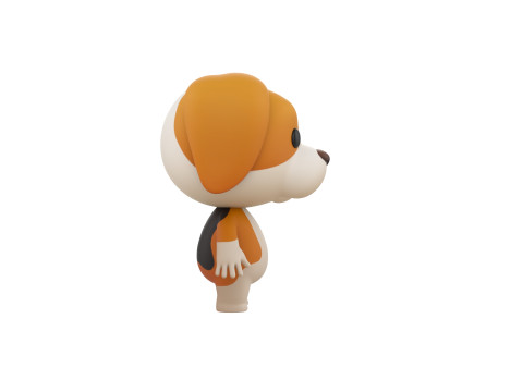 Character206 Beagle Dog 3D मॉडल
