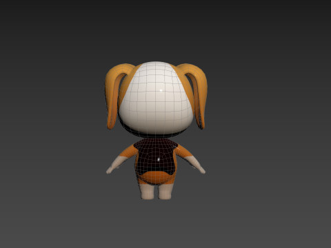 Character206 Beagle Dog 3D मॉडल