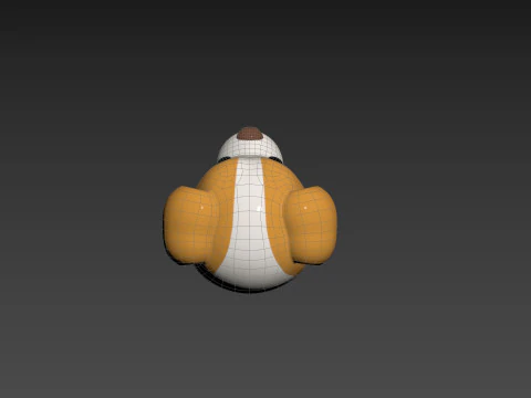 Character206 Beagle Dog 3D Model