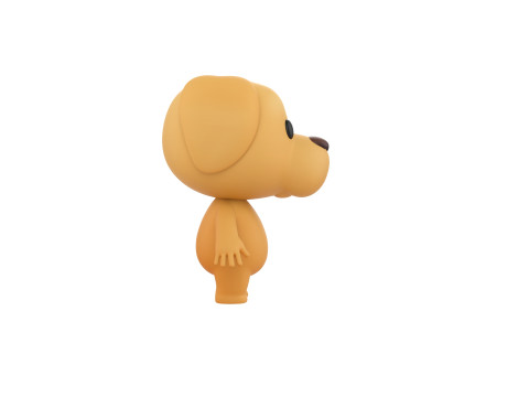 Character207 Golden Retriever Dog 3D 模型