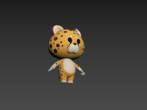 Character208 Cheetah 3D मॉडल