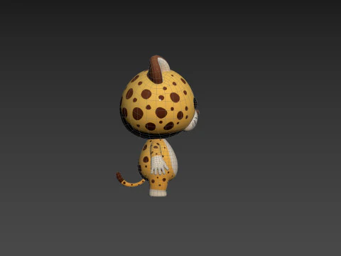 Character208 Cheetah 3D Model