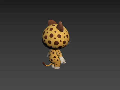 Character208 Cheetah 3D Model