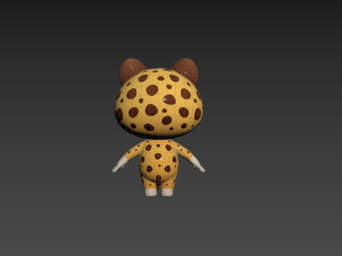 Character208 Cheetah 3D मॉडल