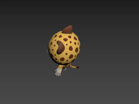 Character208 Cheetah 3D Model