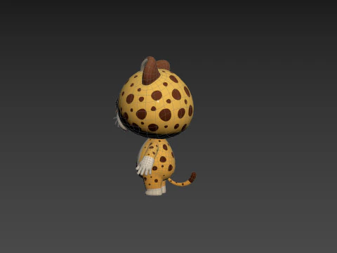 Character208 Cheetah 3D Model