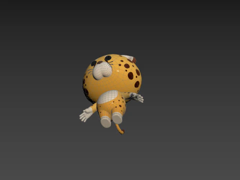 Character208 Cheetah 3D Model