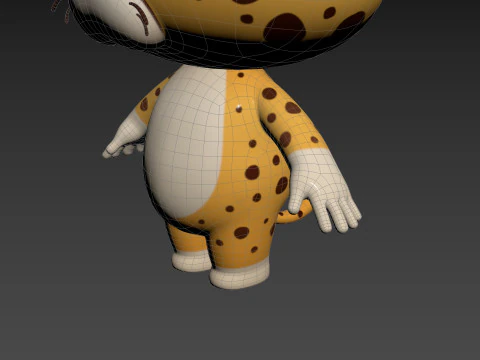 Character208 Cheetah 3D Model