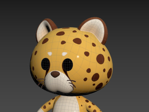 Character208 Cheetah 3D मॉडल