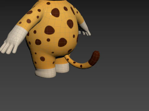 Character208 Cheetah 3D Model