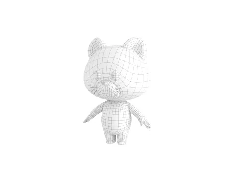 Character208 Cheetah 3D Model