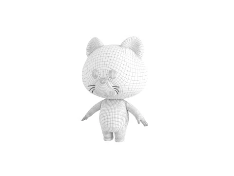 Character208 Cheetah 3D Model