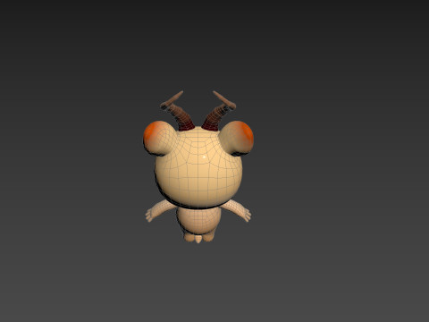 Character210 Antelope 3D Модель
