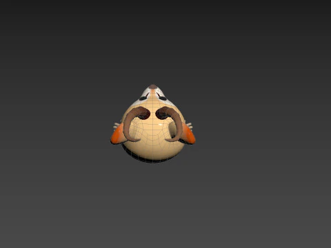 Character210 Antelope 3D Model