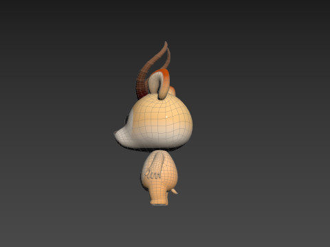 Character210 Antelope 3D Модель