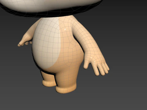 Character210 Antelope 3D Model