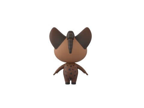 Character211 Hyena 3D Model
