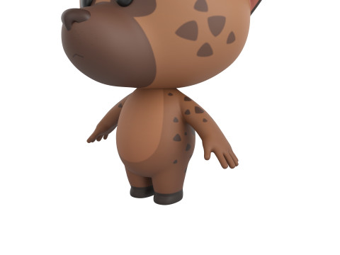 Character211 Hyena 3D Model