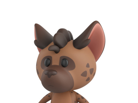 Character211 Hyena 3D Model