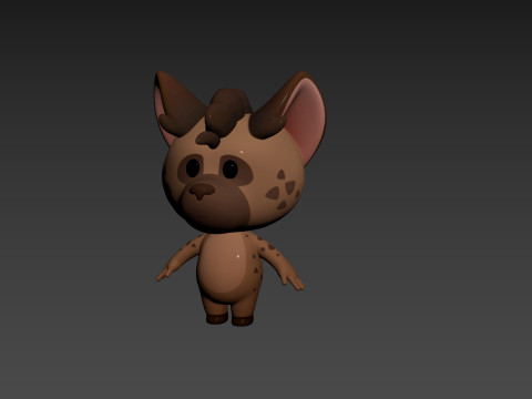 Character211 Hyena 3D Model