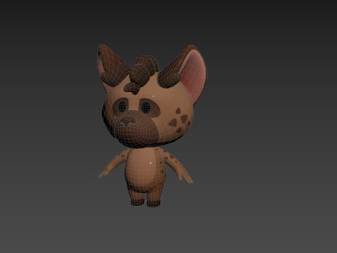 Character211 Hyena 3D Model