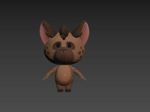 Character211 Hyena 3D Model