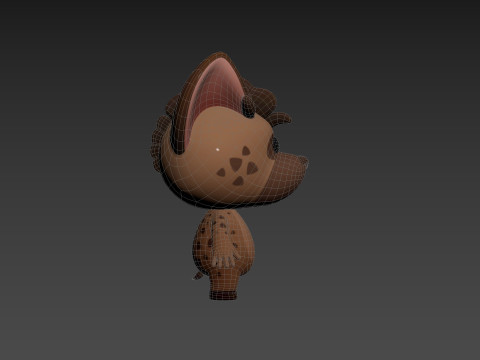 Character211 Hyena 3D Model