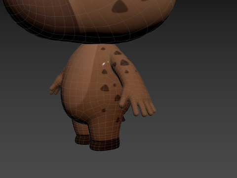 Character211 Hyena 3D Model