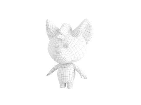 Character211 Hyena 3D Model