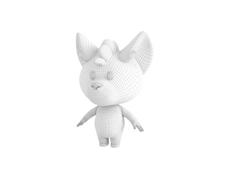 Character211 Hyena 3D Model