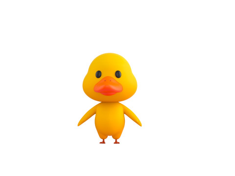 Character212 Duck Modèle 3D