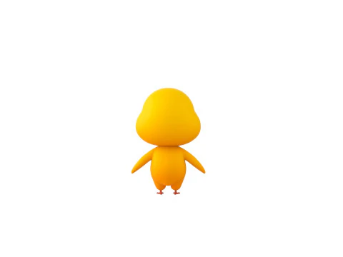 Character212 Duck 3D Model