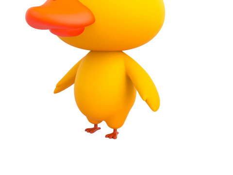 Character212 Duck Modèle 3D