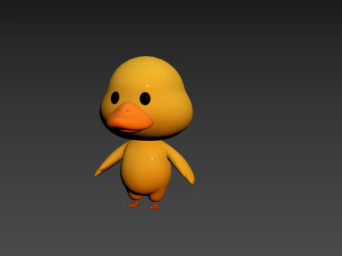 Character212 Duck 3D Model
